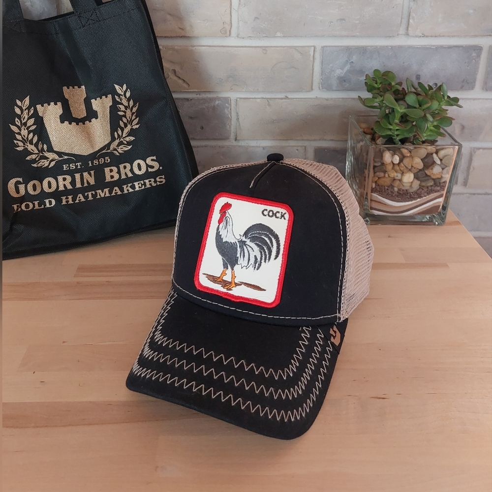 Goorin Bros unisex rooster trucker hat